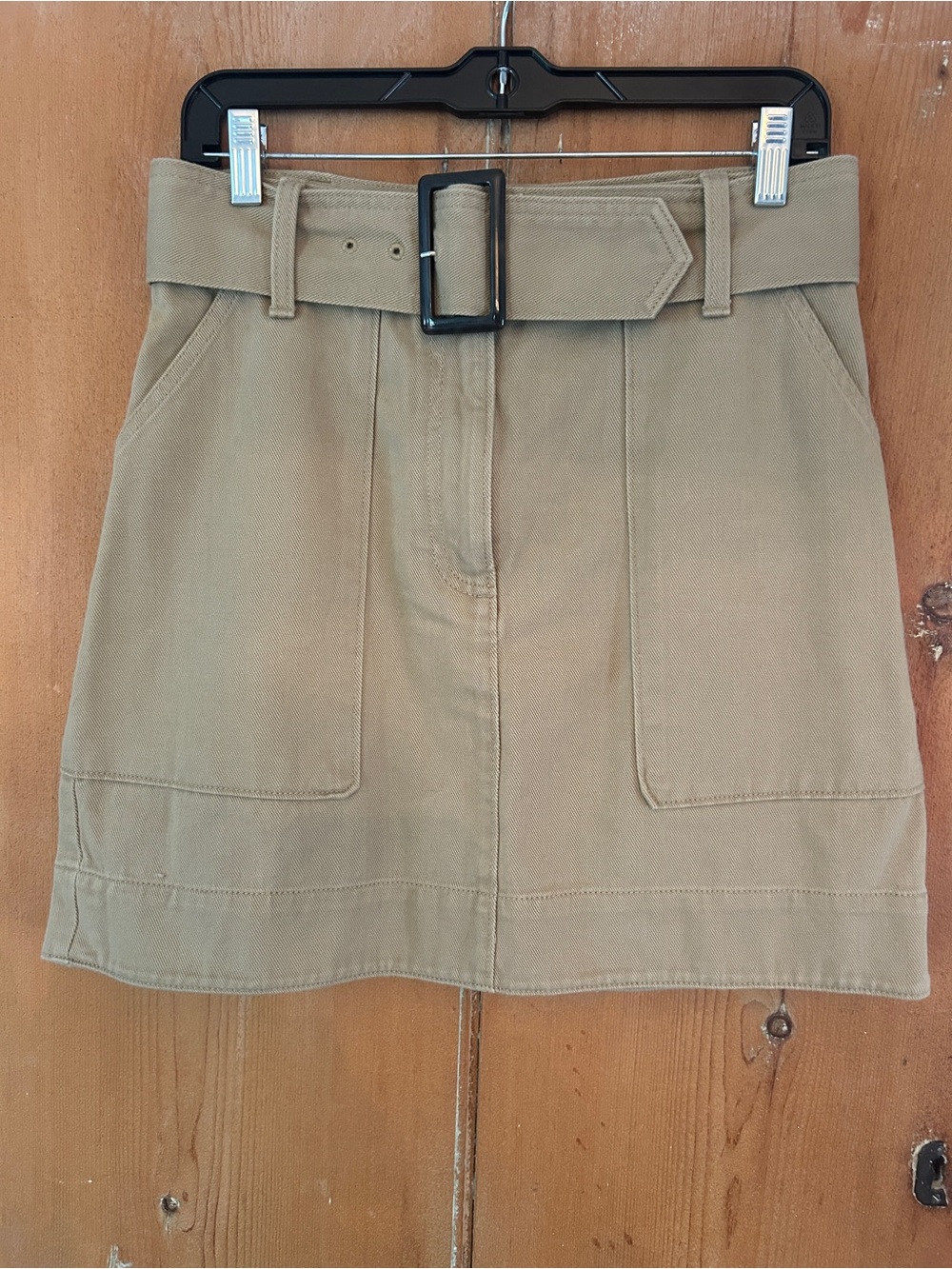 Banana Republic belted twill skirt SZ4